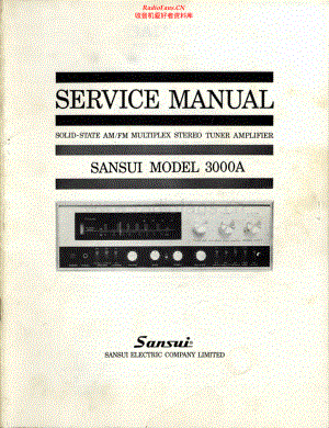 Sansui-3000A-rec-sm 维修电路原理图.pdf