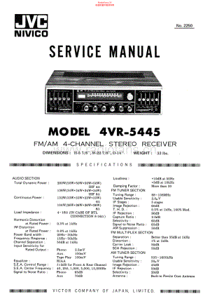 JVC-4VR5445-rec-sm 维修电路原理图.pdf