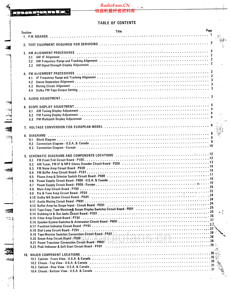 Marantz-M2500-rec-sm 维修电路原理图.pdf_第2页