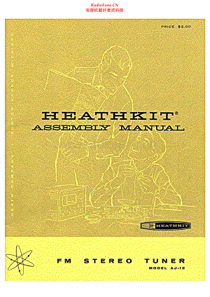 Heathkit-AJ12-tun-sm 维修电路原理图.pdf