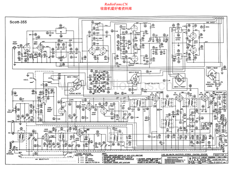 HHScott-355-rec-sch 维修电路原理图.pdf_第2页