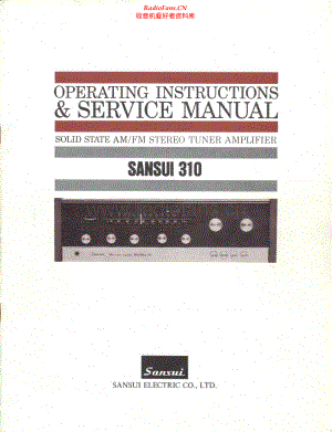 Sansui-310-rec-sm 维修电路原理图.pdf