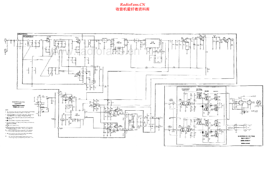 Heathkit-CR1000-rec-sch 维修电路原理图.pdf_第1页