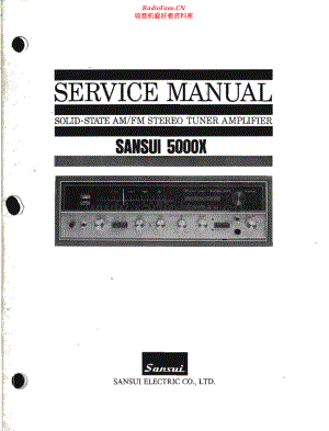 Sansui-5000X-rec-sm 维修电路原理图.pdf