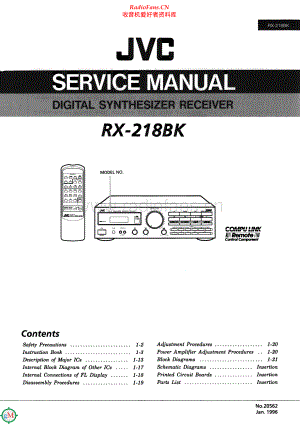 JVC-RX218BK-rec-sm 维修电路原理图.pdf