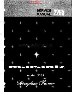 Marantz-2265-rec-sm 维修电路原理图.pdf