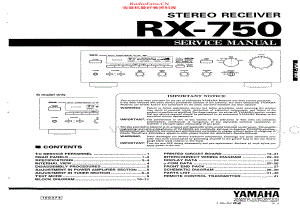Yamaha-RX750-rec-sm(1) 维修电路原理图.pdf