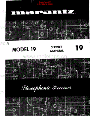 Marantz-Model19-rec-sm 维修电路原理图.pdf