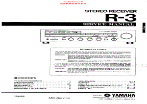 Yamaha-R3-rec-sm 维修电路原理图.pdf