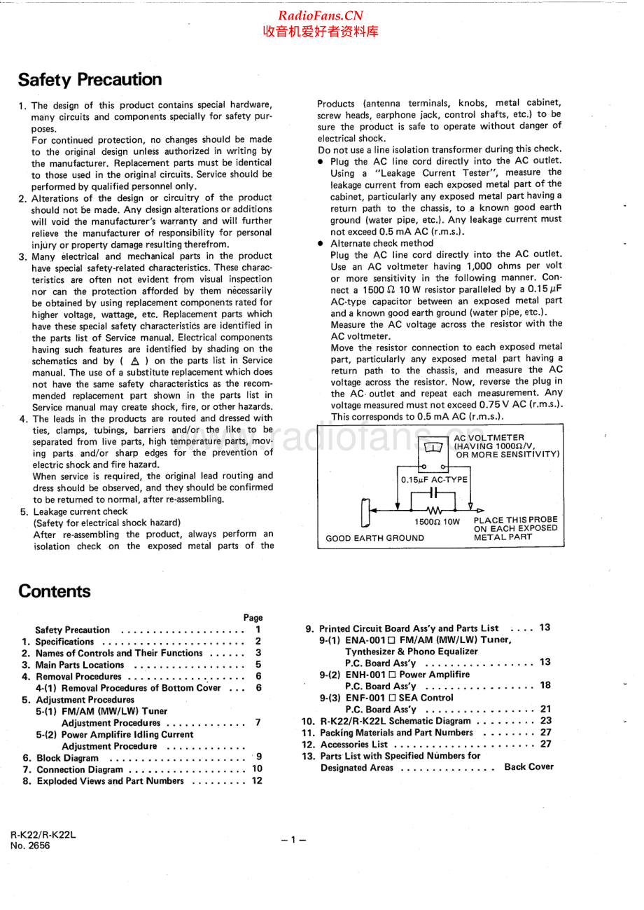 JVC-RK22-rec-sm 维修电路原理图.pdf_第2页