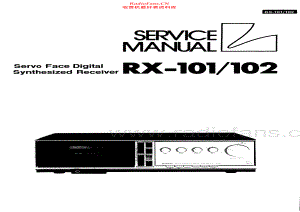 Luxman-RX102-rec-sm 维修电路原理图.pdf