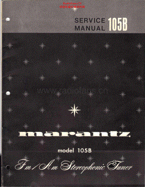 Marantz-105B-tun-sm 维修电路原理图.pdf
