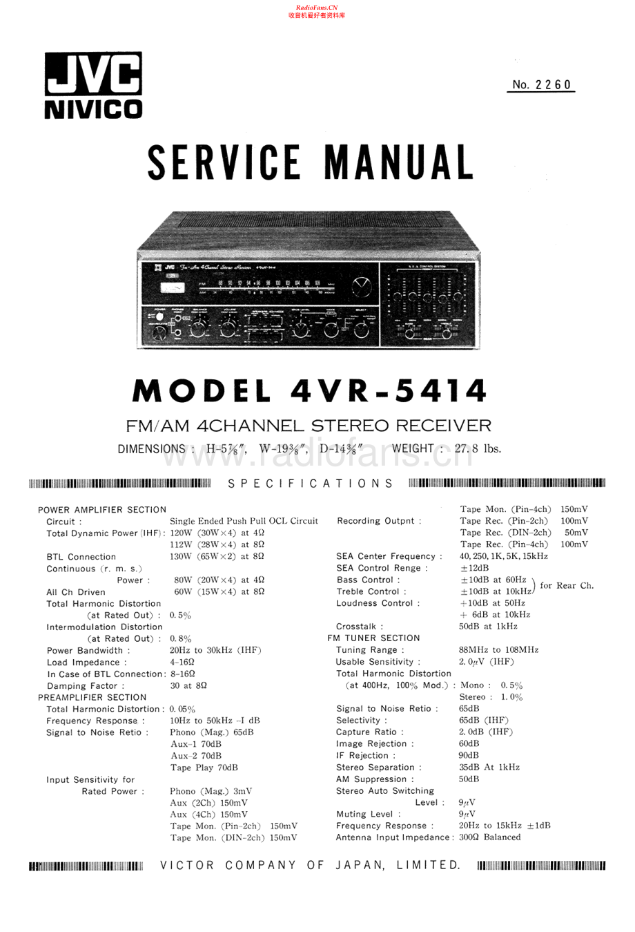 JVC-4VR5414-rec-sm 维修电路原理图.pdf_第1页