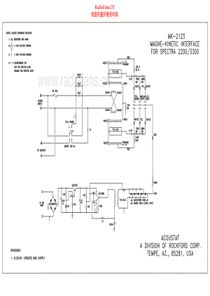Acoustat-Spectra2300-spk-sch维修电路原理图.pdf