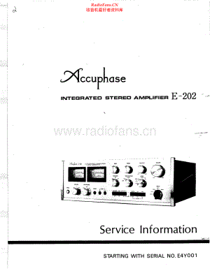 Accuphase-E202-int-sm维修电路原理图.pdf