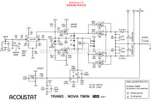Acoustat-TransNovaTwin120-pwr-sch维修电路原理图.pdf