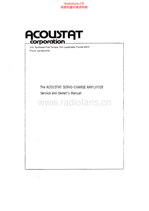 Acoustat-Monitor4-pwr-sm维修电路原理图.pdf