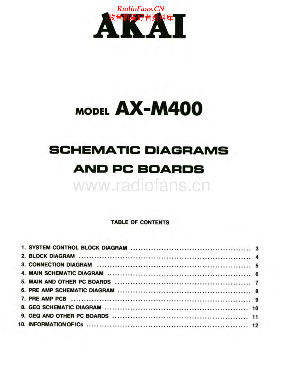 Akai-AXM400-int-sch维修电路原理图.pdf_第1页