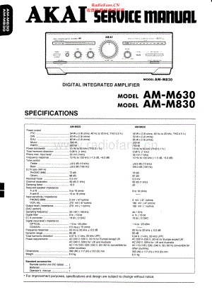 Akai-AMM630-int-sm维修电路原理图.pdf