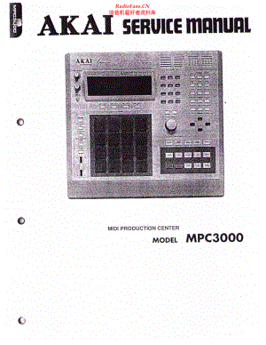 Akai-MPC3000-mpc-sm维修电路原理图.pdf