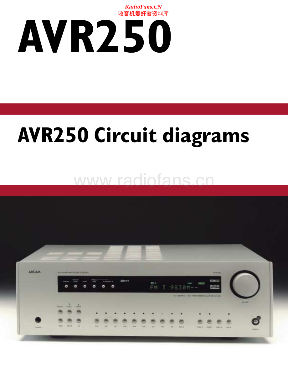 Arcam-AVR250-avr-sch维修电路原理图.pdf_第1页