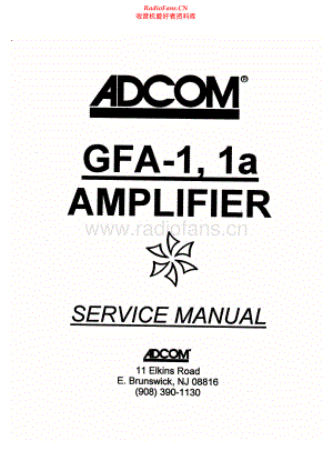 Adcom-GFA1-pwr-sm维修电路原理图.pdf
