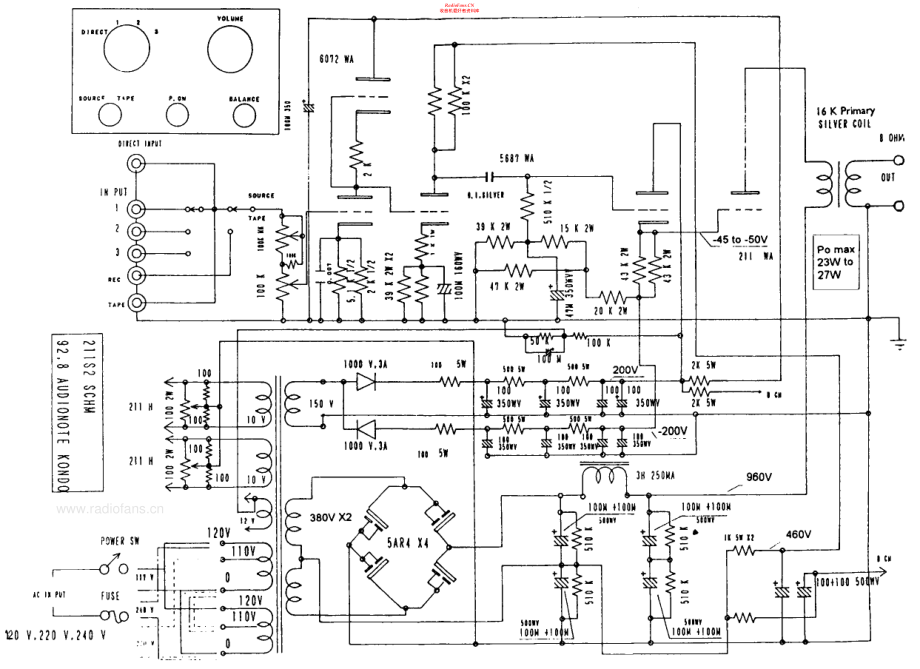 AudioNote-211S2Kondo-int-sch维修电路原理图.pdf_第2页