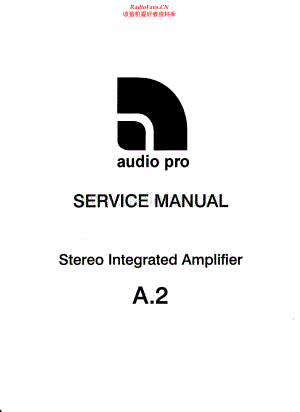 AudioPro-A2-int-sm维修电路原理图.pdf