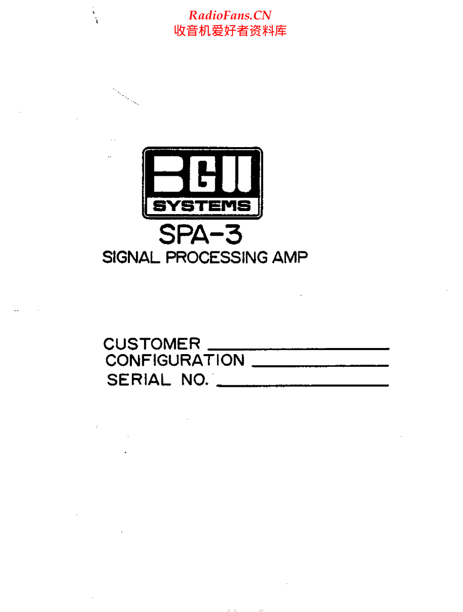 BGW-SPA1-exo-sm维修电路原理图.pdf_第1页