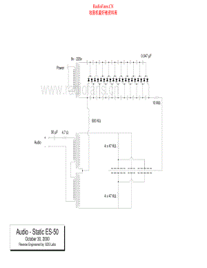 AudioStatic-ES50-psu-sch维修电路原理图.pdf