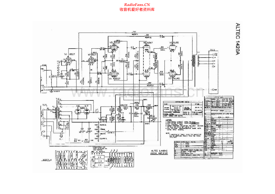 AltecLansing-1420A-pwr-sch维修电路原理图.pdf_第1页