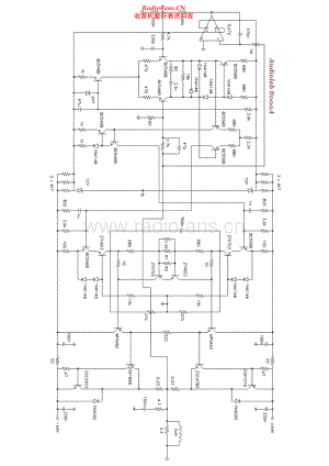 Audiolab-8000A-pwr-sch维修电路原理图.pdf