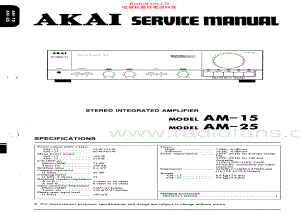 Akai-AM25-int-sm维修电路原理图.pdf