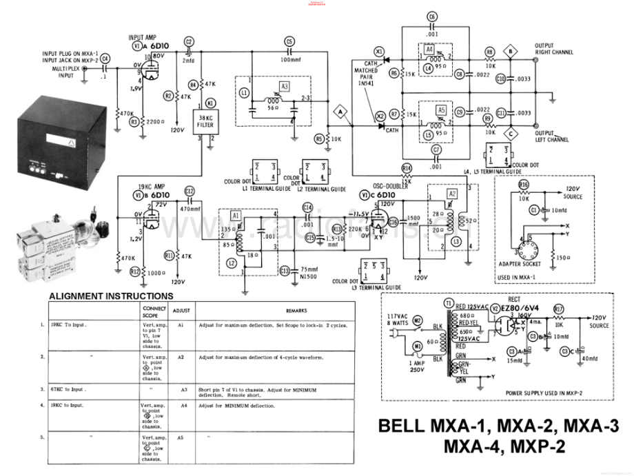 BellSound-MXA-fm-sm维修电路原理图.pdf_第1页