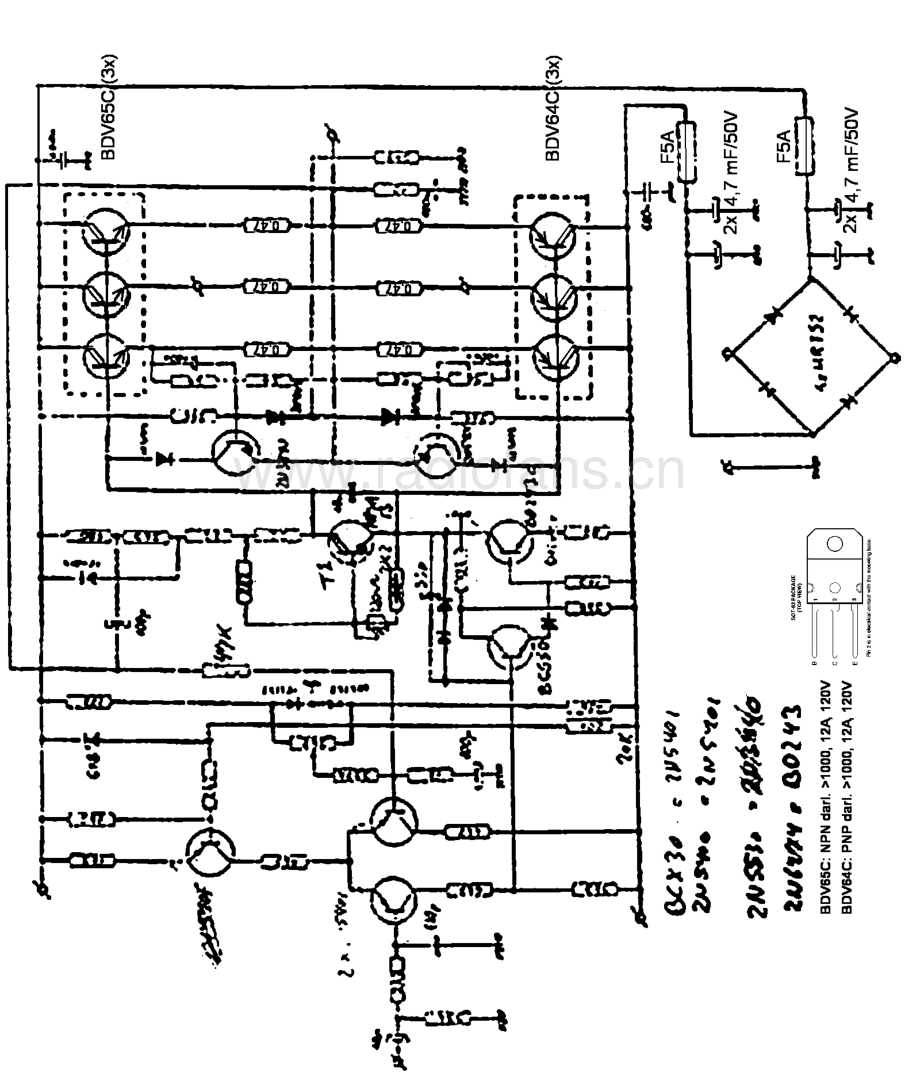 AudioAnalyse-PA90II-pwr-sch维修电路原理图.pdf_第3页