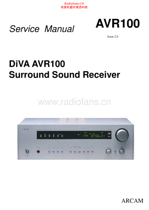 Arcam-AVR100-avr-sm维修电路原理图.pdf