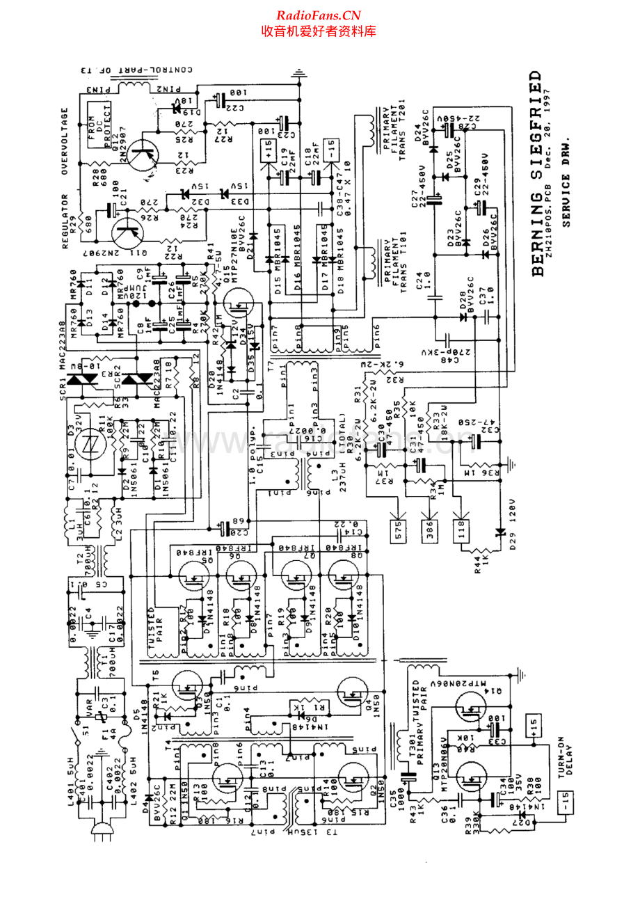 Berning-Siegfried-pwr-sch1维修电路原理图.pdf_第1页