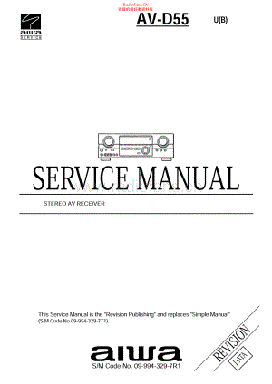 Aiwa-AVD55-avr-sm维修电路原理图.pdf