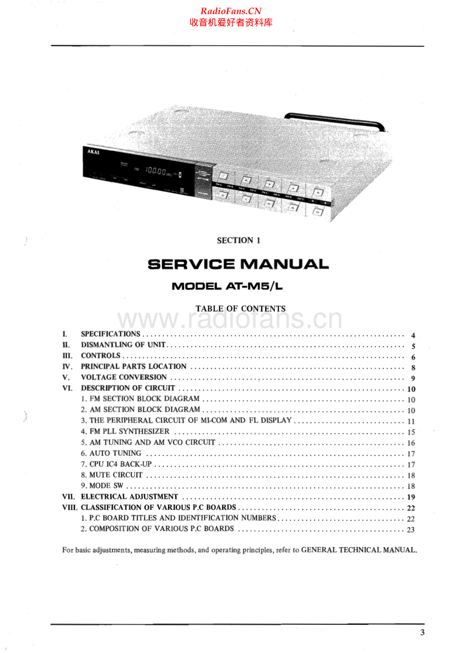 Akai-AMM5-int-sm维修电路原理图.pdf_第3页