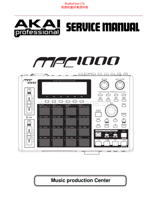 Akai-MPC1000-mpc-sm维修电路原理图.pdf