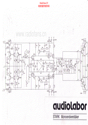 Audiolabor-Stark-pwr-sch维修电路原理图.pdf