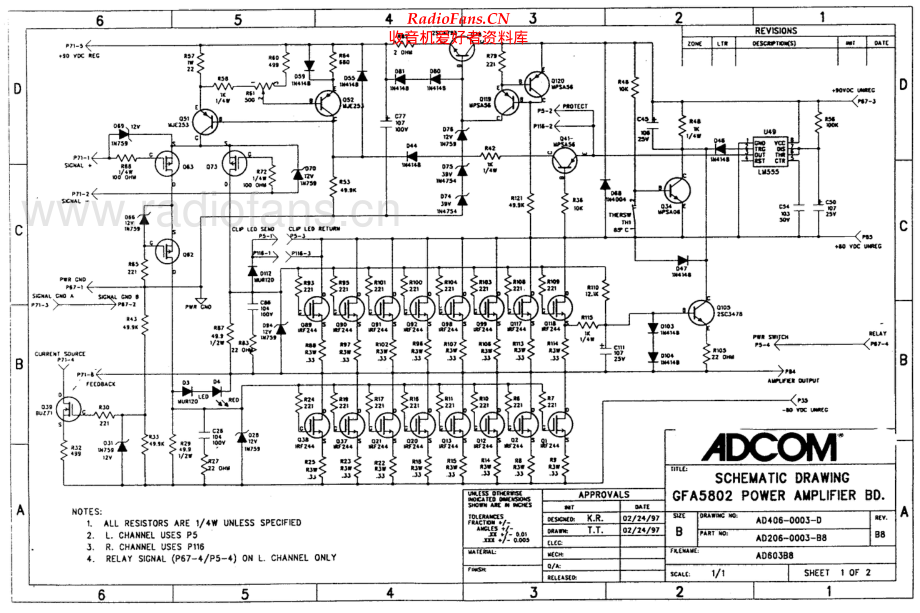 Adcom-GFA5802-pwr-sch维修电路原理图.pdf_第3页