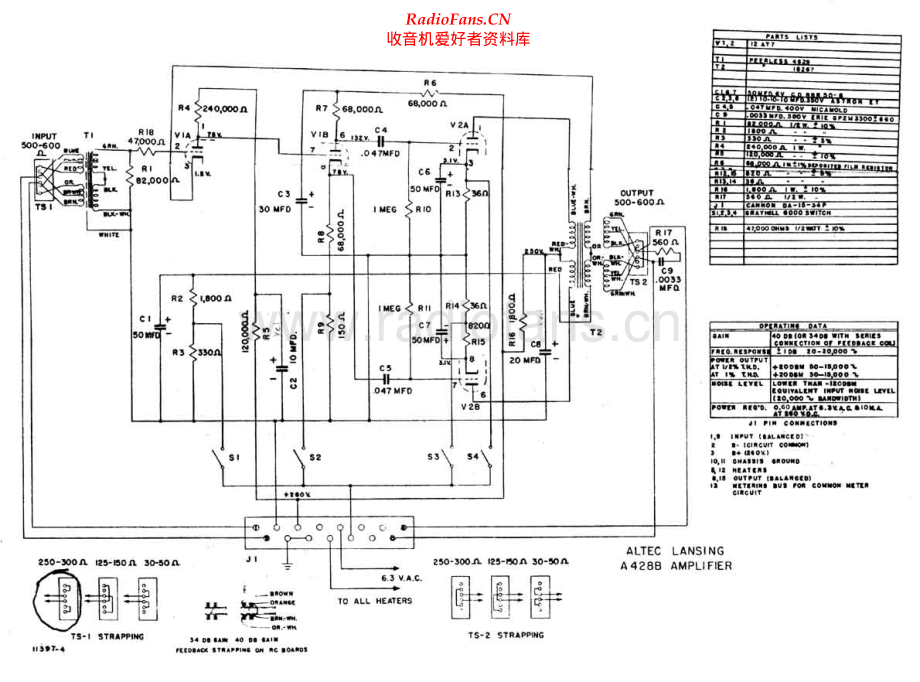 AltecLansing-A428B-pwr-sch维修电路原理图.pdf_第1页