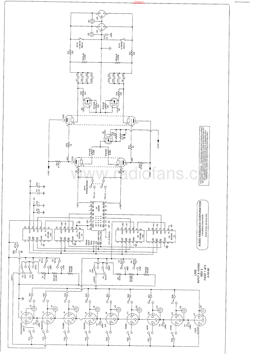 AudioResearch-LS25-pre-sm维修电路原理图.pdf_第2页
