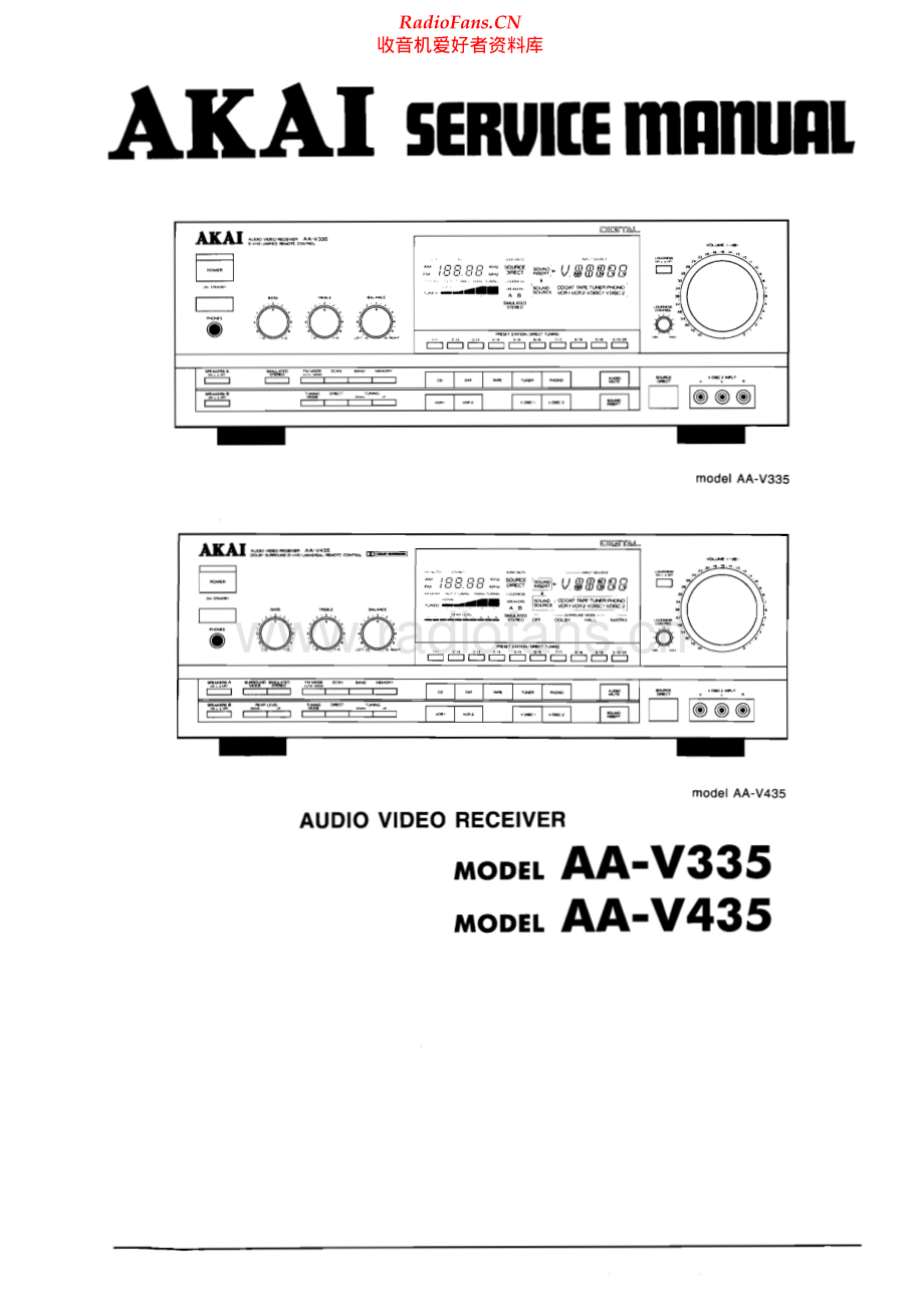 Akai-AAV335-avr-sm维修电路原理图.pdf_第1页