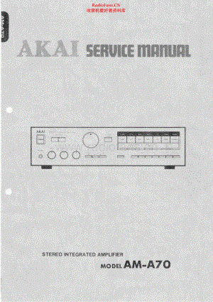 Akai-AMA70-int-sm维修电路原理图.pdf