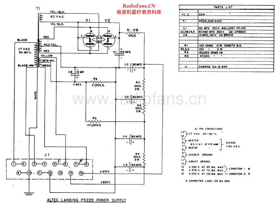 AltecLansing-P522B-psu-sch维修电路原理图.pdf_第1页