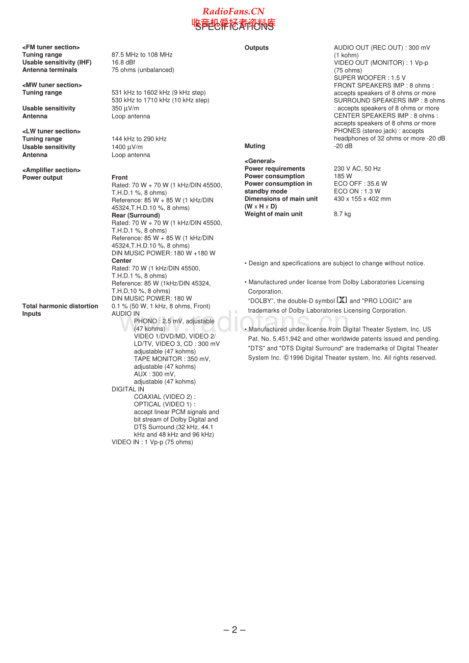 Aiwa-AVD58-avr-sm维修电路原理图.pdf_第2页