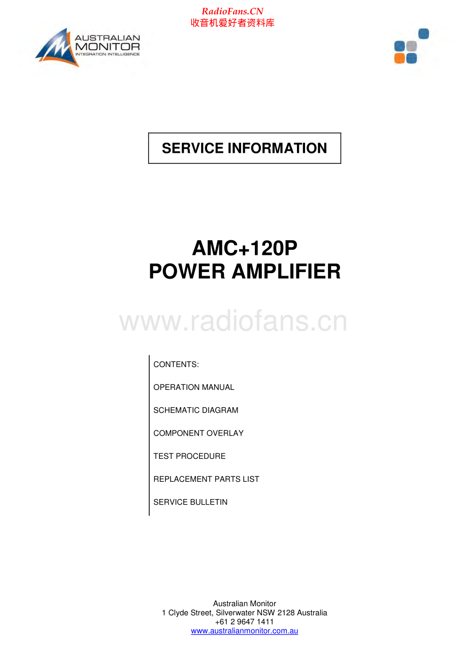 AustralianMonitor-AMCplus120P-pwr-sm维修电路原理图.pdf_第1页