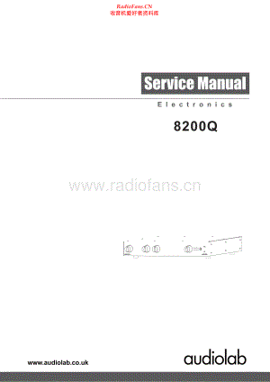 Audiolab-8200Q-pre-sm维修电路原理图.pdf